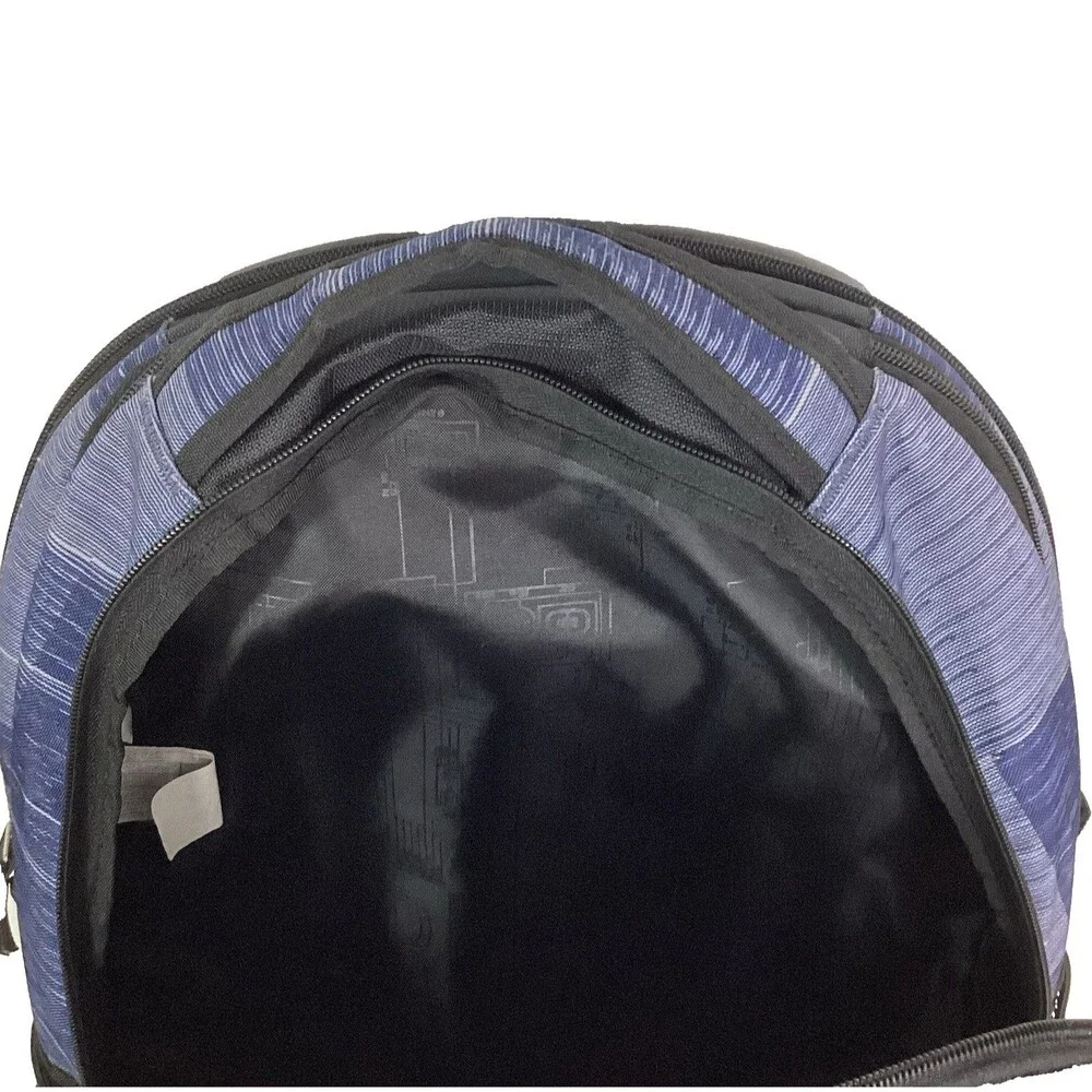 Ogio Juggernaut Backpack - Black/Blue - Patch Over Embroidery *Broken Zipper*